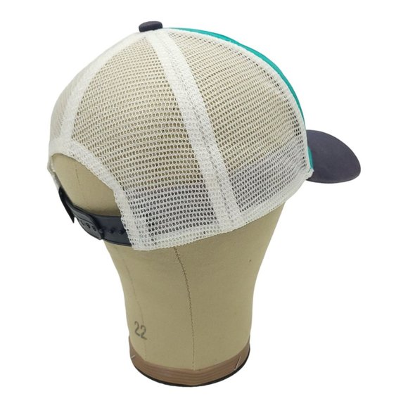 Patagonia Great Pacific Iron Works Mesh Snapback Cap Trucker Baseball Hat - Picture 11 of 11